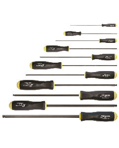 Ball End 11pc SAE Screwdriver Set 5/64-3/8 in. Long Shaft (10737) (BSX11L)