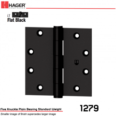 Hager 1279 4.5 x 4.5 USL1 Full Mortise Hinge Stock No 010297