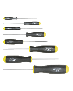 Ball End 8pc SAE Screwdriver Set .050-5/32 in. Chrome Finish (16632) (BSX8SB)