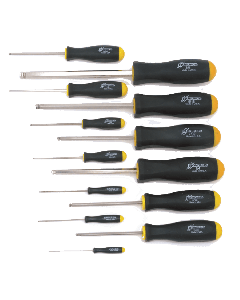 Ball End 13pc SAE Screwdriver Set .050-3/8 in. Chrome Finish (16637) (BSX13B)