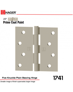 Hager 1741 USP Full Mortise Hinge Stock No 029661