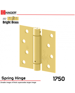 Hager 1750 US3 Full Mortise Hinge Stock No 170035