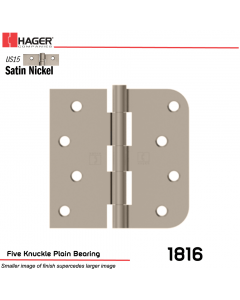 Hager 1816 US15 Full Mortise Hinge Stock No 069140