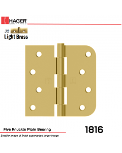 Hager 1816 US3LB Full Mortise Hinge Stock No 069010