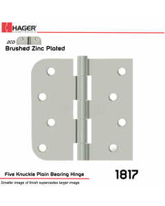 Hager 1817 US2CD Full Mortise Hinge Stock No 065029