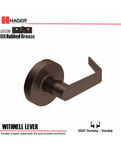 Hager 2527 Withnell Lever US10B Door Lock Stock No 131689