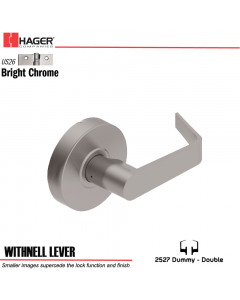 Hager 2527 Withnell Lever US26 Door Lock Stock No 176364