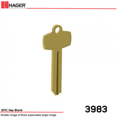 3983 SFIC Key Blank Best A Keyway Stock No 066772