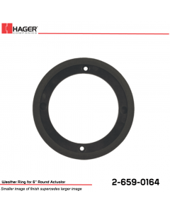 Hager Weather Ring for 6 in. Round Actuator Stock No 162701