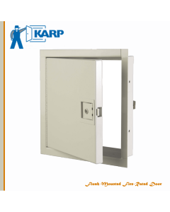 Customizable Karp Flush Mounted Fire-Rated Doors Model KRP-250FR