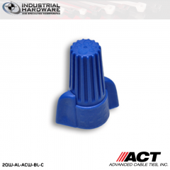 ACT AL-ACW-BL-C Blue Wing Wire Connector 1500 Pcs/Case