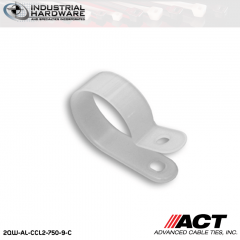 ACT AL-CCL2-750-9-C 3/4 in. Heavy Duty Natural Cable Clamps 2500 pcs