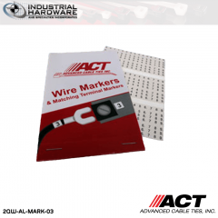 ACT  AL-MARK-03 Wire Marker Booklet Numbers 1-45