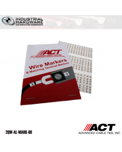 ACT AL-MARK-08 Wire Marker Booklet Numbers 46-90