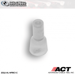 ACT AL-NPBC1-C Clear Nylon Pigtails 16-10 AWG 1000 pc/Case