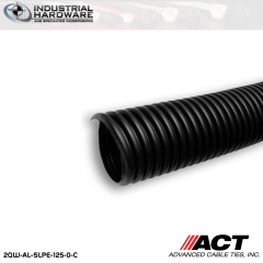 ACT AL-SLPE-125-0-C 1/8 in. Polyethylene Split Loom 100 ft. Roll