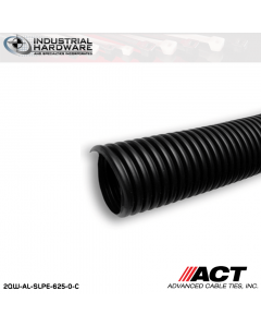 ACT AL-SLPE-625-0-C 5/8 in. Polyethylene Split Loom 100 ft. Roll