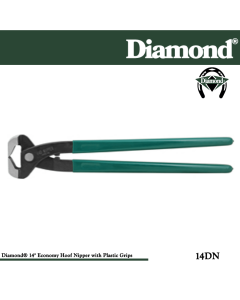 31-14DN, Diamond Catalog Number 14DN, Diamond Farrier 14DN 14 in. Economy Hoof Nippers