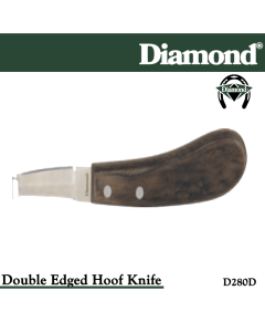 31-D280D, Diamond Catalog Number D280D, Diamond Farrier D280D Hoof Knife Double Edge