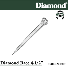 31-D412RACE1N, Diamond 4-1/2 Race nails, Diamond product code D412RACE1N