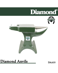 31-DAA55, Diamond Catalog Number DAA55, Diamond Farrier DAA55 Anvil Aluminum Base - 55lbs (25kgs)