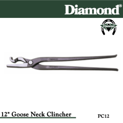 31-PC12, Diamond Catalog Number PC12, Diamond Farrier PC12 12 in. Gooseneck Clincher