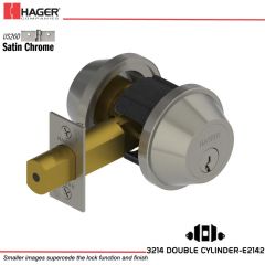 Hager 3214 US26D Deadlock Stock no 034759