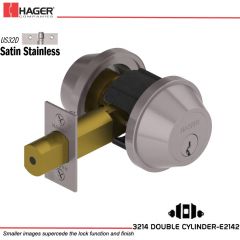 Hager 3214 US32D Deadlock Stock no 012645