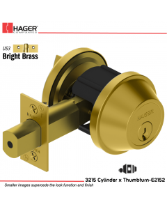 Hager 3215 US3 Deadlock Stock no 036969