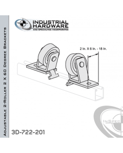 Pipe Support Made From Aluminum For 6 in.-18 in. Pipe (Adjustable)