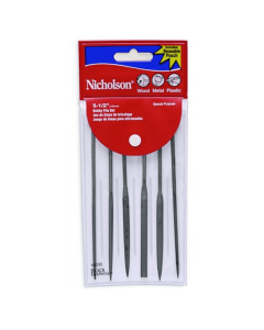 Nicholson 42030L, Nicholson File #42030L 6pc Hobby File Set