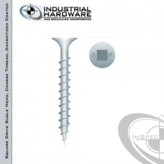 830QCD, outdoor screws, 8 x 3 outdoor fasteners