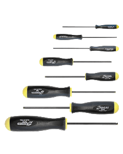 Ball End with Prohold Tip 8pc SAE Screwdriver Set .050-5/32 in. (74632) (PBSX8S)