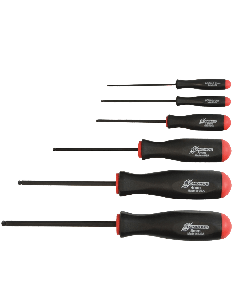 Ball End with Prohold Tip 6pc Metric Screwdriver Set 1.5-5mm (74686) (PBSX6M)