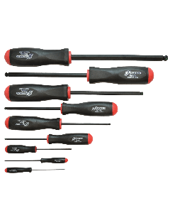 Ball End with Prohold Tip 9pc Metric Screwdriver Set 1.5-10mm (74699) (PBSX9M)