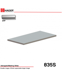 Hager 835S 96 in Astragals Meeting Stile Stock No 054078