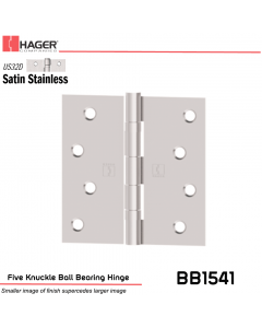 Hager 1541 US32D Full Mortise Hinge Stock No 034534