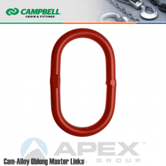 Campbell #5685615 13/32 in. Cam Alloy Oblong Master Link - Grade 80 - Painted Red