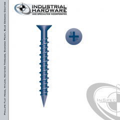 CF464, concrete screws, 1/4 x 4 concrete fasteners