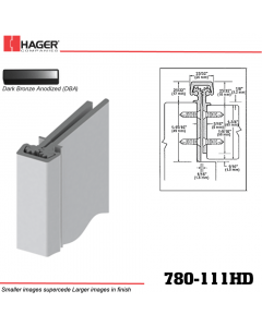 Hager 780-111HD DBA Concealed Leaf Hinge Stock No 194816