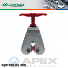 Campbell #6421806 Duplex Hand Grip Clamps - 0 to 5/16 in. Grip Range - With 18 in. Handle