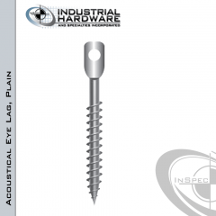 1/4 x 3 Plain Acoustical Eye Lag Wood Screws For Suspended Ceiling