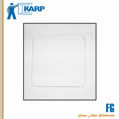 Karp FG (GFRG) 9 in. x 9 in. Glass Fiber Reinforced Gypsum Ceiling Access Door-Smooth White Finish