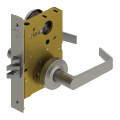 HAGER 3880S - STOREROOM (ANSI F07) - MORTISE GRADE 1 SECTIONAL LOCKSET