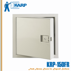 2F-KRPS1616-RCNL,  KRP-150FR 16" x 16" with karp rim cylinder with night latch fire rated access door, KRPS