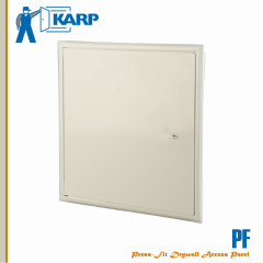 Karp PF 8 in. x 8 in. Wall Access Door Prime Coated White-Allen Key Stud Latch