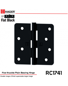 Hager 1741 US1D Full Mortise Hinge Stock No 033768