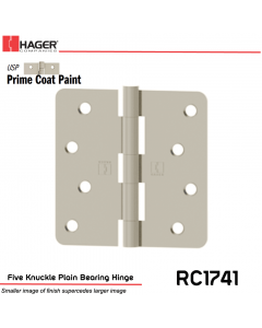 Hager 1741 USP Full Mortise Hinge Stock No 029721