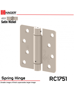 Hager 1751 US15 Full Mortise Hinge Stock No 170225