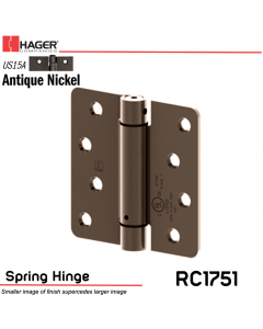 Hager 1751 US15A Full Mortise Hinge Stock No 170237